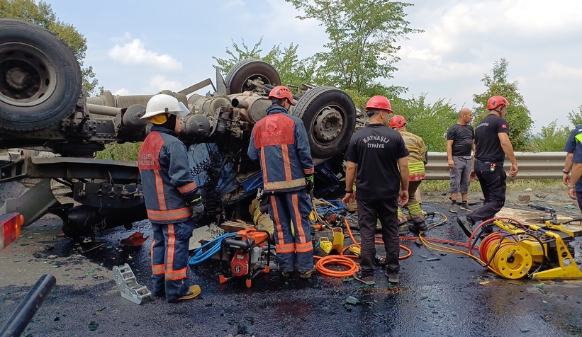 Bolu Dağı Geçişi'nde feci kaza: 2 ölü, 2 yaralı
