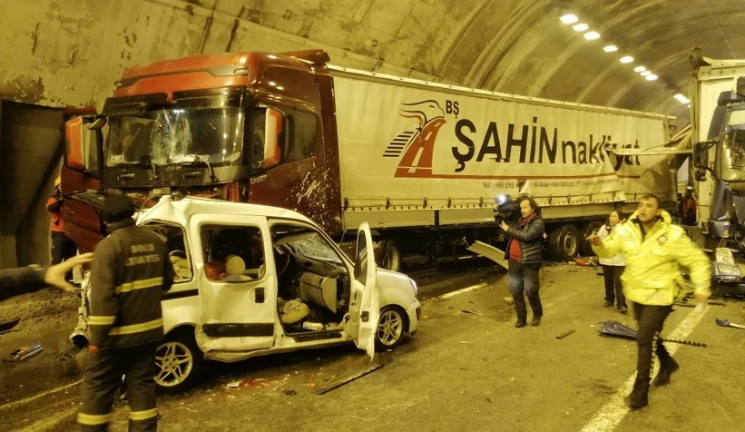 Bolu Dağı Tüneli 5 buçuk saat sonra açıldı