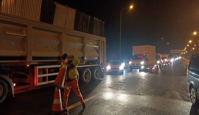 Bolu Dağı Tüneli İstanbul istikameti 14 saat sonra trafiğe açıldı