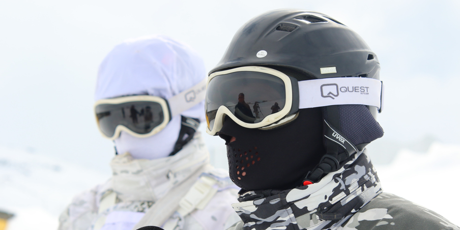 Bordo Berelilerin dondurucu soğukta kış eğitimi