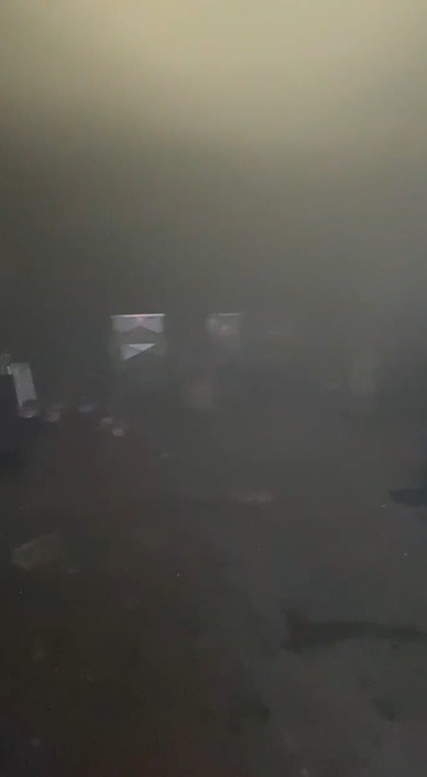 Boya fabrikasında yangın