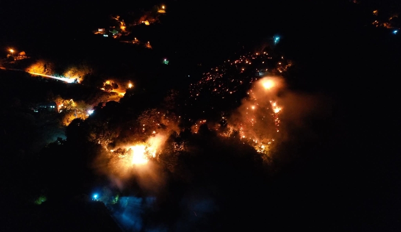 Boztepe yangını ile bağlantılı bir kişi tutuklandı