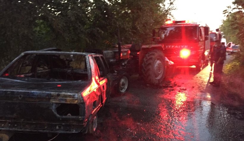 Bu araçtan çıkmayı başardı