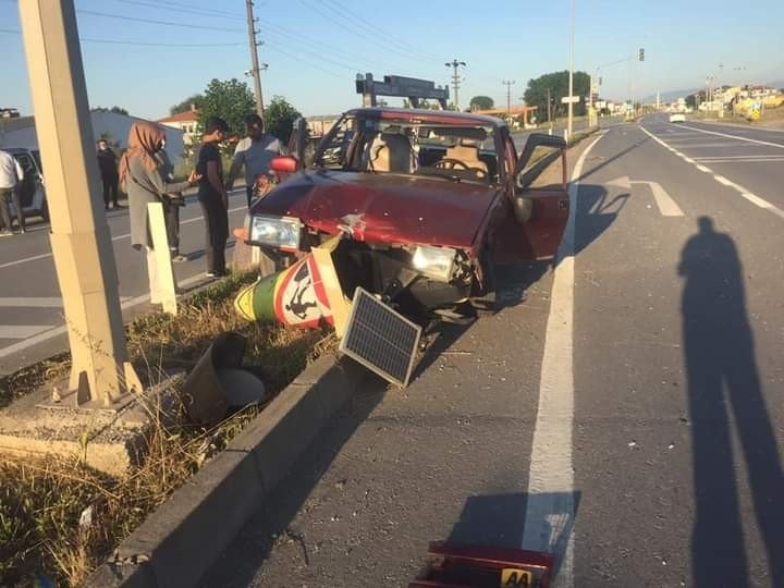 Bu araçtan yara almadan kurtuldular