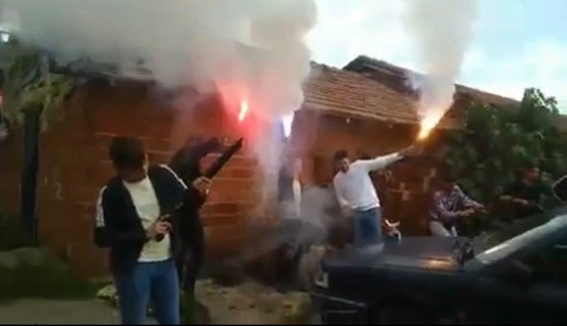 Bu da asker karşılama magandaları