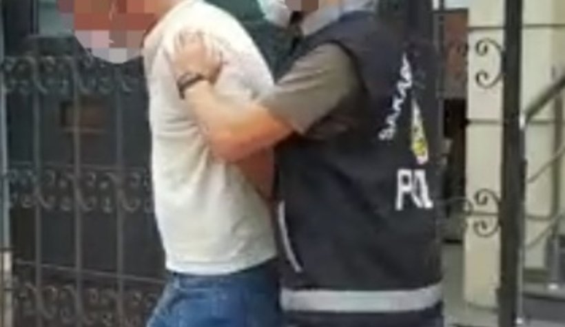 Bu delikten girip 45 bin lira çaldı