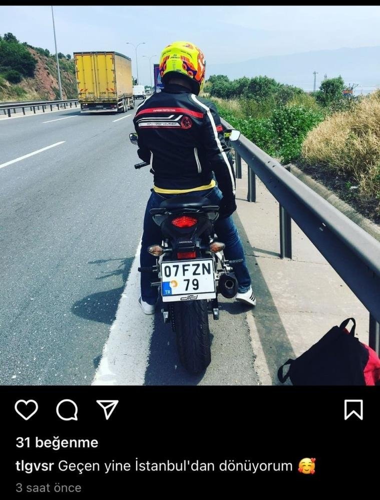 Bu paylaşımdan sonra öldü