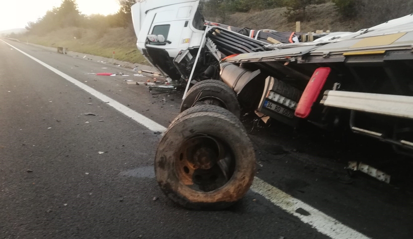 Bu tırdan sağ çıktı