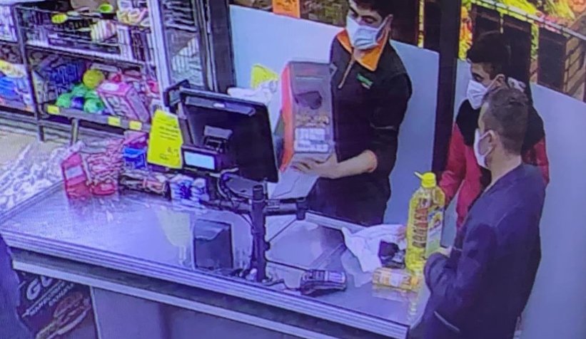 Bulduklar temazsız kartla market market gezip alış veriş yaptılar