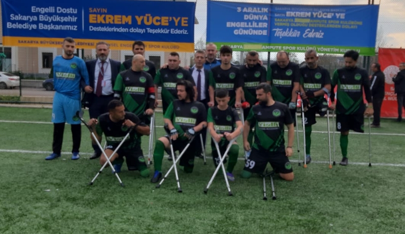 Büyükşehir Ampute Takımı Namağlup Devam