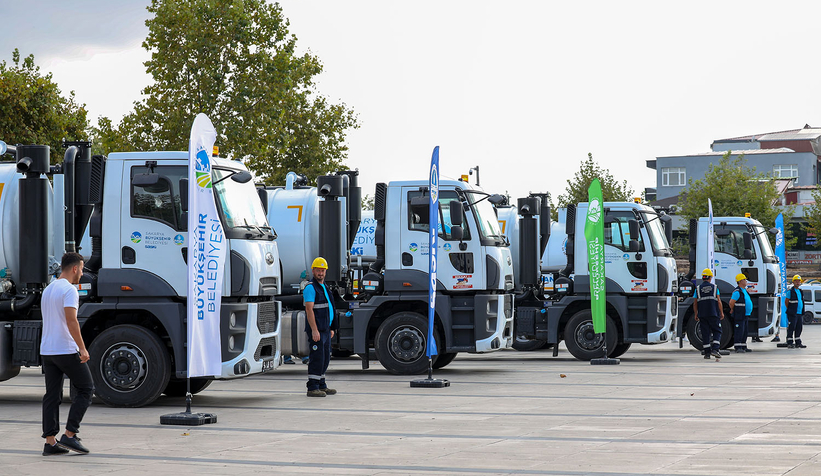 Büyükşehir araç filosunu güçlendirdi