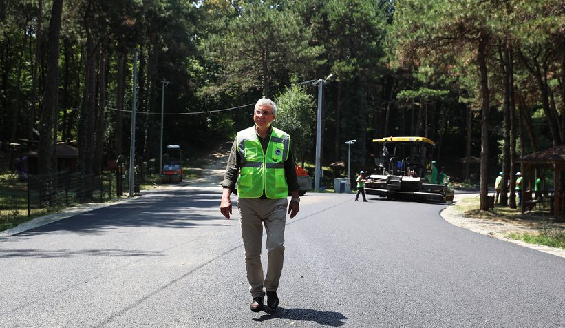 Büyükşehir asfalt sezonunu açtı
