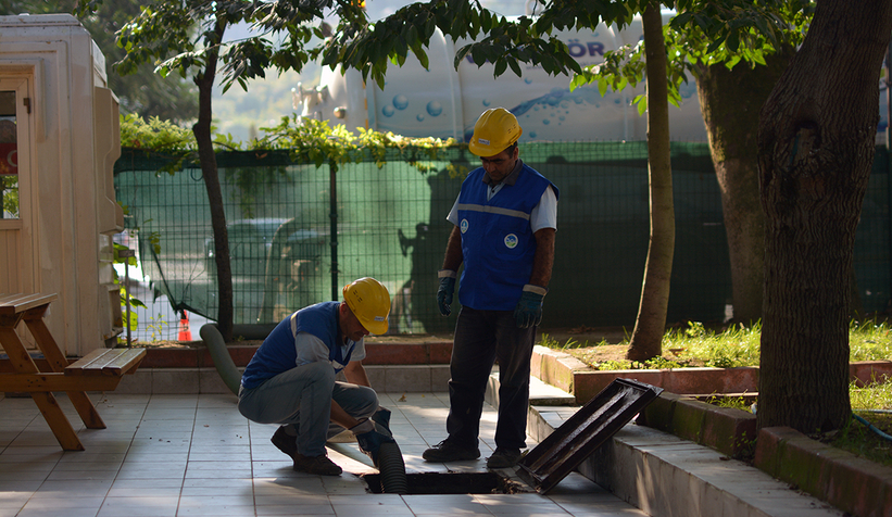 Büyükşehir bayramda da durmadı