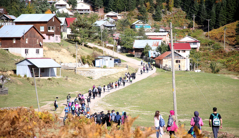 Büyükşehir Belediyesi’nin Sonbahar Doğa Yürüyüşleri 