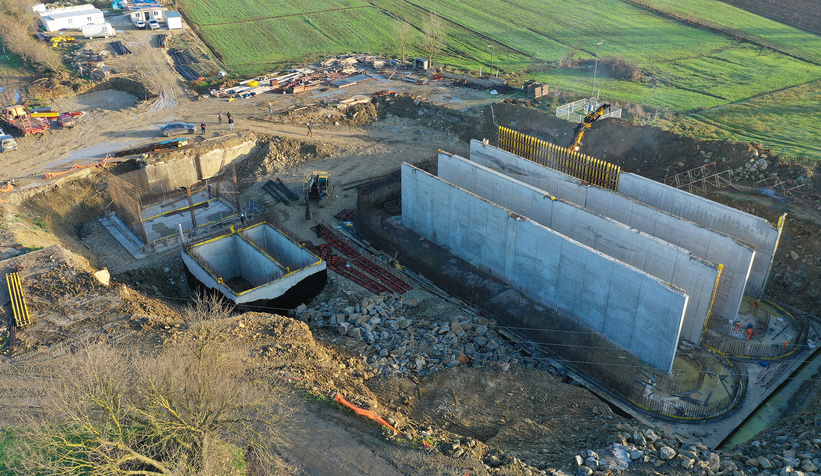 Büyükşehir dev projede aralıksız şekilde çalışıyor