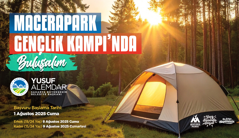 Büyükşehir Gençlik Kampı’nda kayıt zamanı