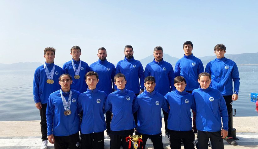 Büyükşehir'in kanocuları Muğla’da başarıya doymadı