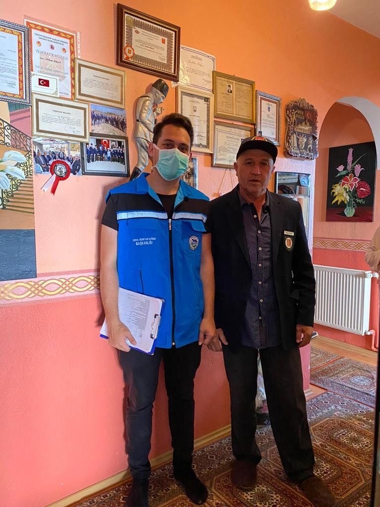 Büyükşehir kahraman asker ailelerinin yanında 