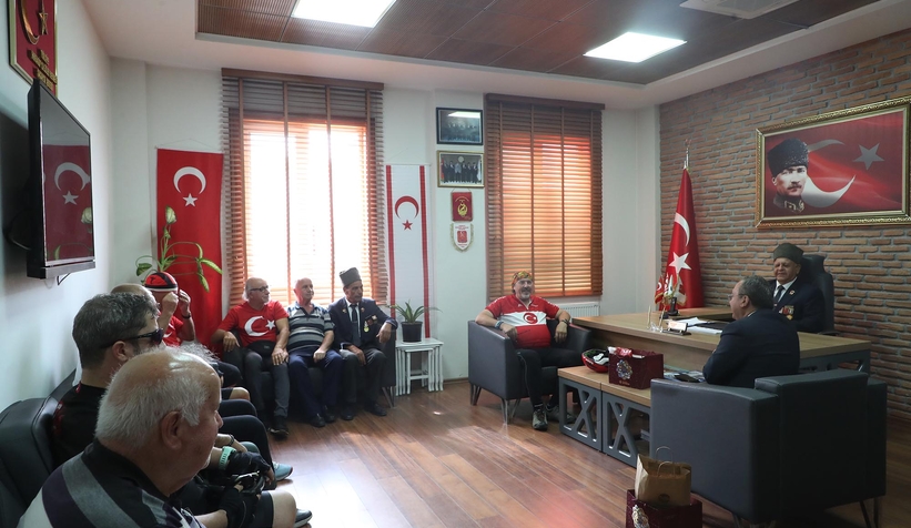 Büyükşehir kahraman gazileri unutmadı