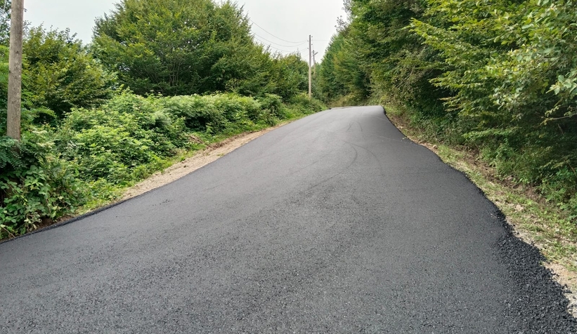 Büyükşehir Kamışlı’da asfalt çalışmalarına başladı