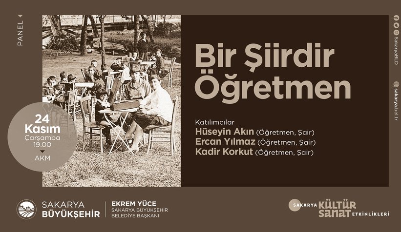 Büyükşehir Kasım Kültür Sanat Takvimi açıklandı