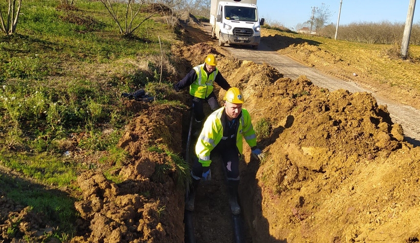 Büyükşehir, Söğütlü’de içme suyu çalışmalarını tamamladı
