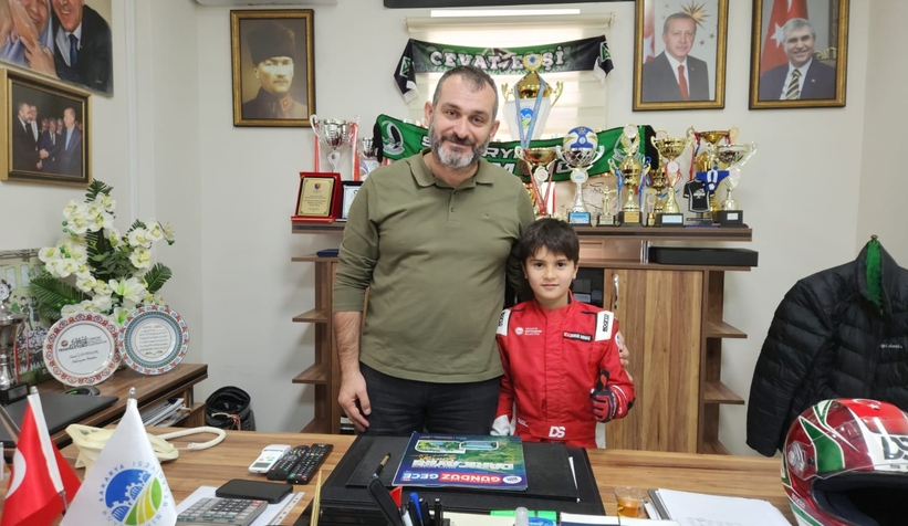 Büyükşehir sporcusu Dubai’den kupa ile döndü