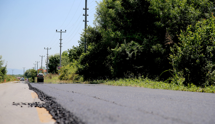 Büyükşehir tarihi yolda çalışmalarına devam ediyor