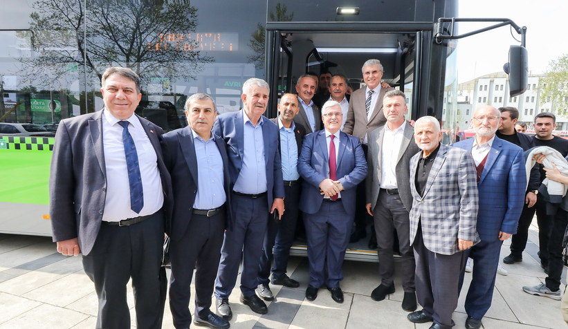 Büyükşehir toplu taşıma filosunu güçlendiriyor