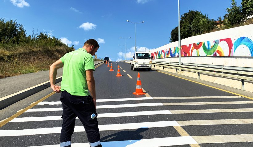 Büyükşehir, trafik güvenliğini sağlamak için yollarda
