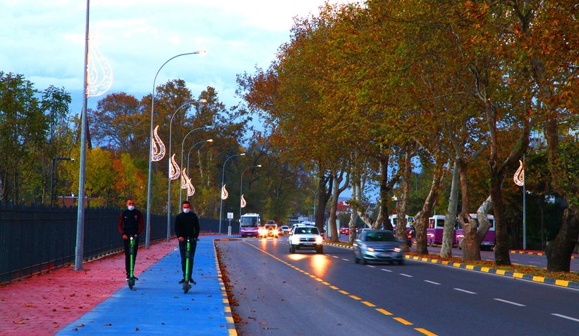 Büyükşehir yolları tablo gibi işliyor
