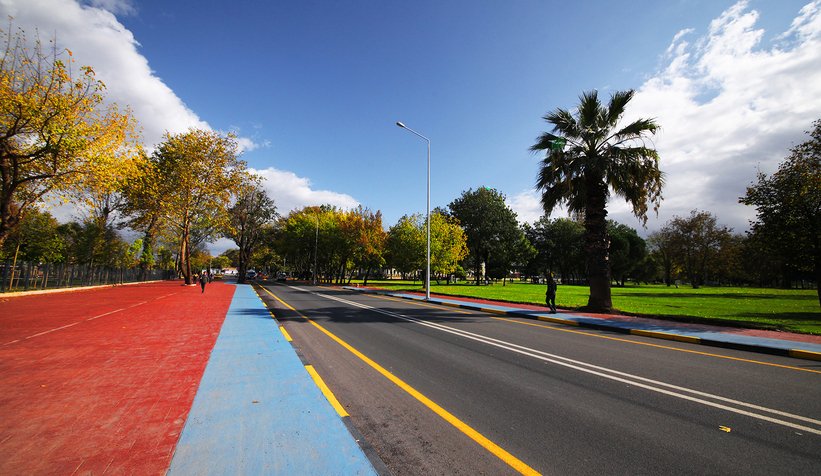 Büyükşehir yolları tablo gibi işliyor