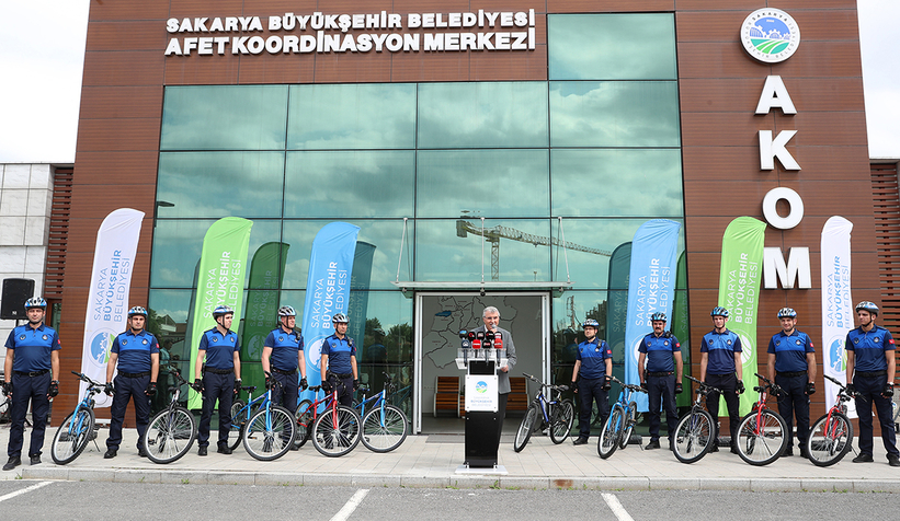 Büyükşehirde bisikletli zabıta timi dönemi