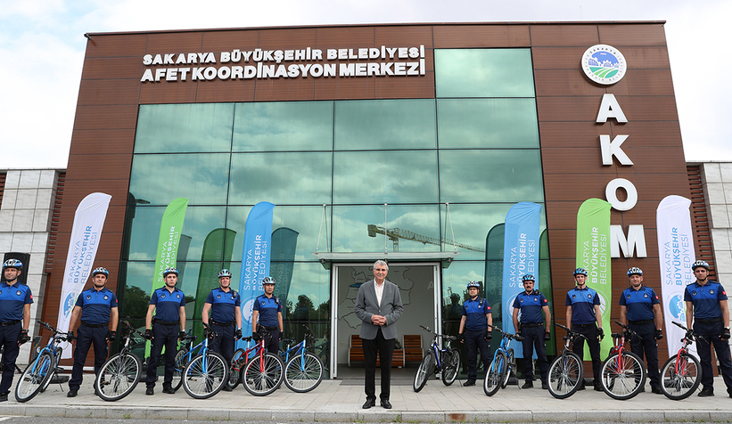 Büyükşehirde bisikletli zabıta timi dönemi