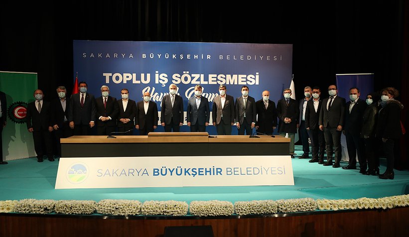 Büyükşehir’de toplu iş sözleşmesi sevinci