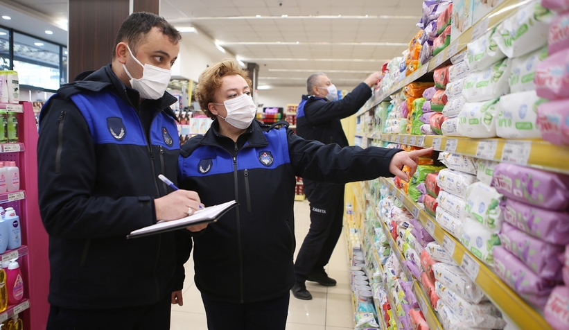 Büyükşehirden 1 yılda 776 denetim yaptı