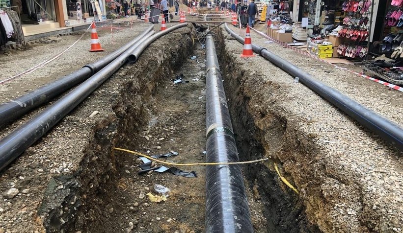 Büyükşehirden Akyazı'ya 2,5 KM'lik içmesuyu hattı