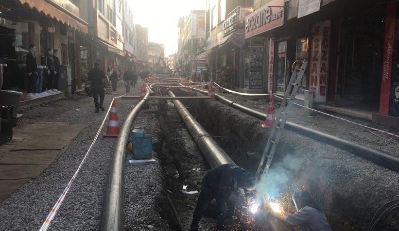 Büyükşehirden Akyazı'ya 2,5 KM'lik içmesuyu hattı