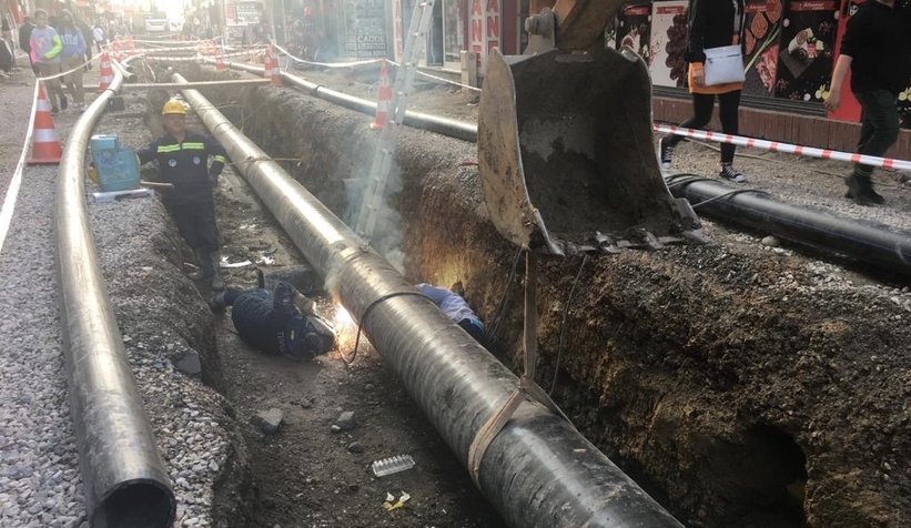 Büyükşehirden Akyazı'ya 2,5 KM'lik içmesuyu hattı