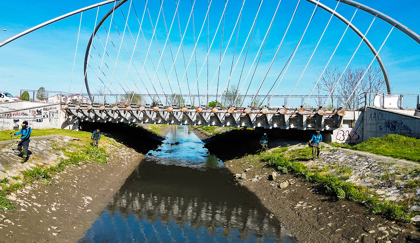 Büyükşehir’den Çark Deresi’nde bayram temizliği