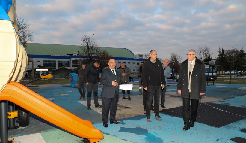 Büyükşehirden çocuklar için uçak park