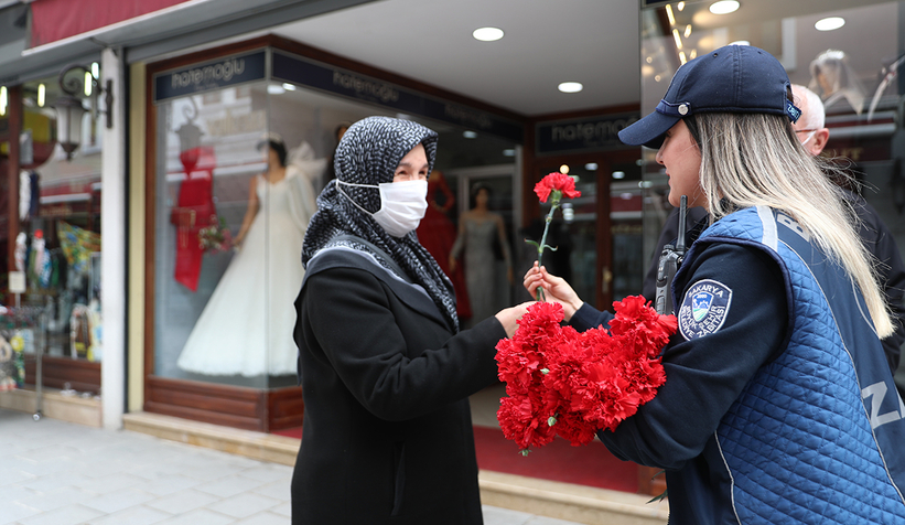 Büyükşehir’den Kadınlar Günü’nü unutmadı