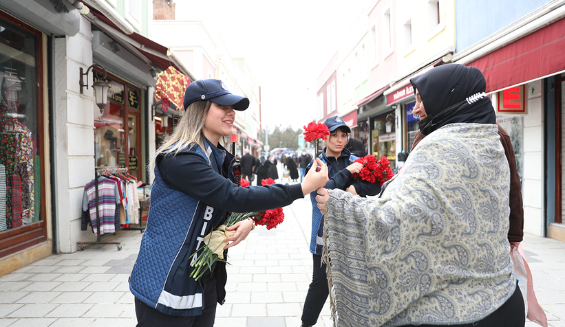 Büyükşehir’den Kadınlar Günü’nü unutmadı