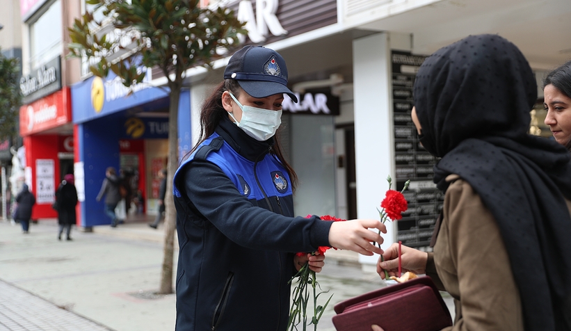 Büyükşehir’den Kadınlar Günü’nü unutmadı
