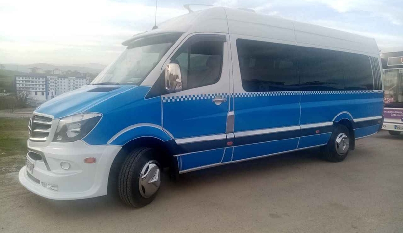Büyükşehirden Korucuk hattında 9 kiralık minibüs hattı