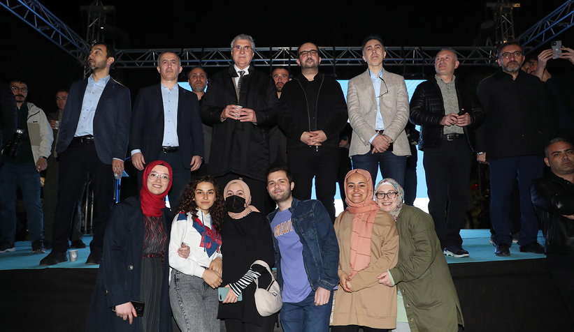 Büyükşehirden kampüste bisiklet şovu