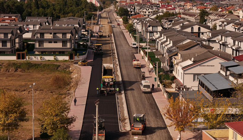 Büyükşehir’den kuzeyde bir asfalt hamlesi daha