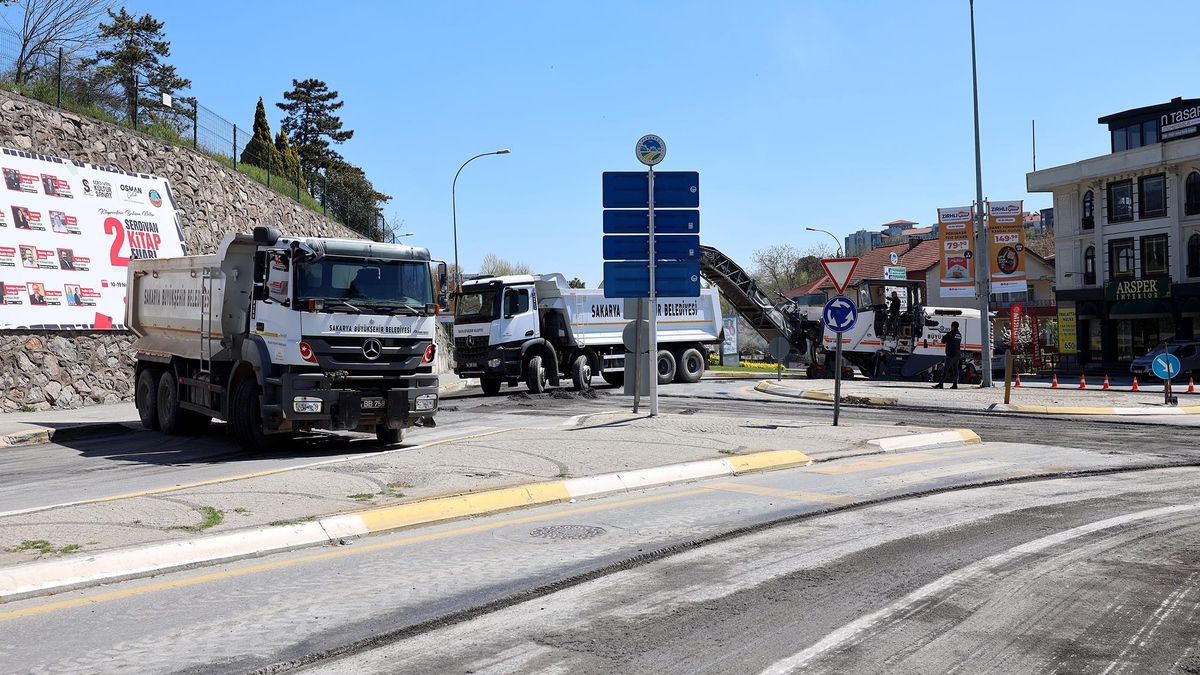 Büyükşehir’den önemli güzergahlarda iyileştirme çalışması
