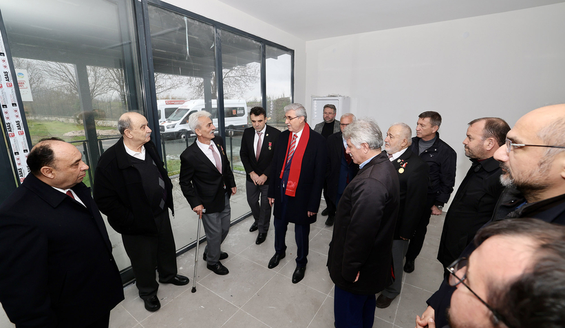 Büyükşehir’den şehit yakını ve gazilere modern bir tesis