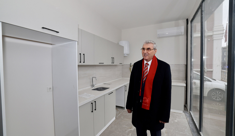 Büyükşehir’den şehit yakını ve gazilere modern bir tesis